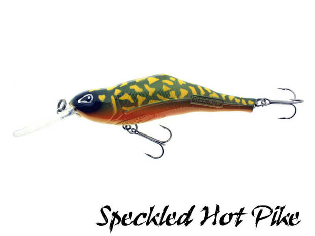 Rozemeijer Bottom Bouncer Plug 10 cm - Speckled Hot Pike