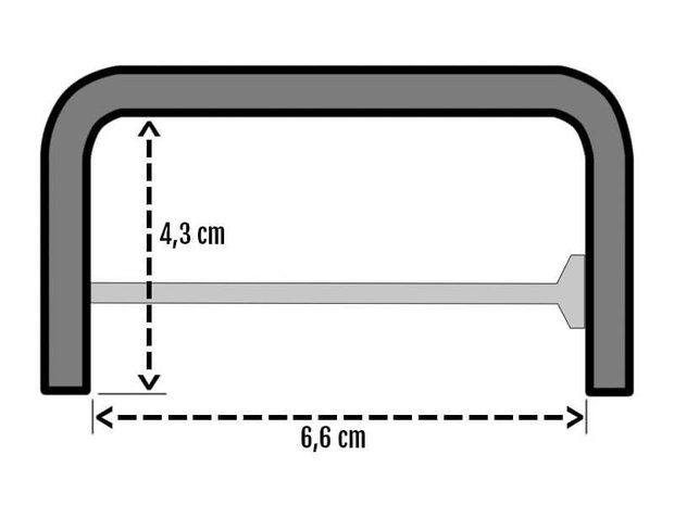 Boothengelsteun afmetingen